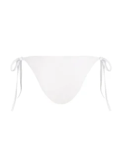 Seashell Cheeky Triangle Bottom - White