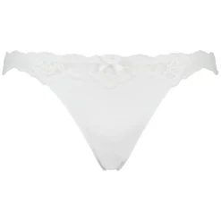 Secret Lace Thong - White