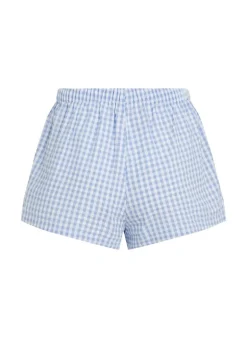 Seersucker Short - Blue