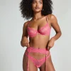 Shae Suspenders - Pink