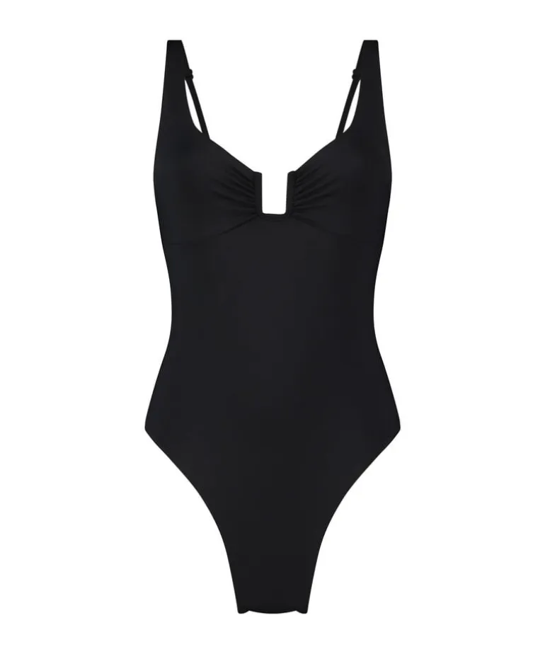 Shaping Santorini Swimsuit - Black