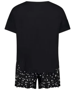 Short Pyjama Set - Black