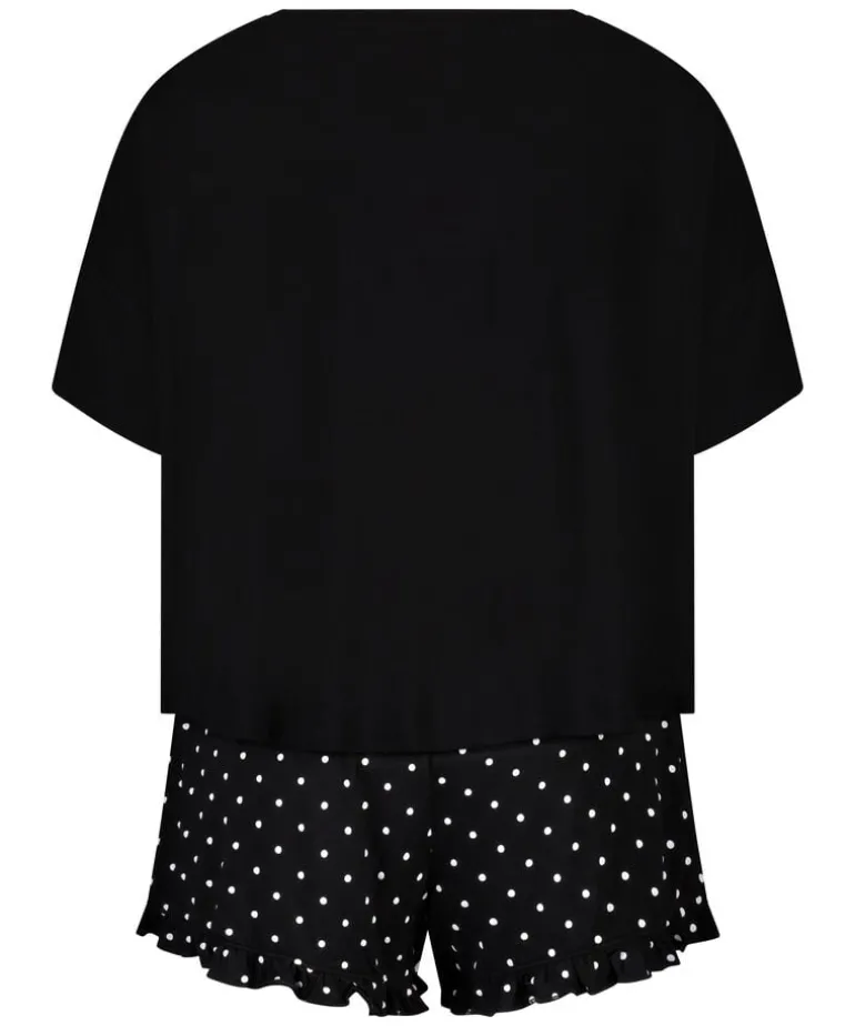 Short Pyjama Set - Black