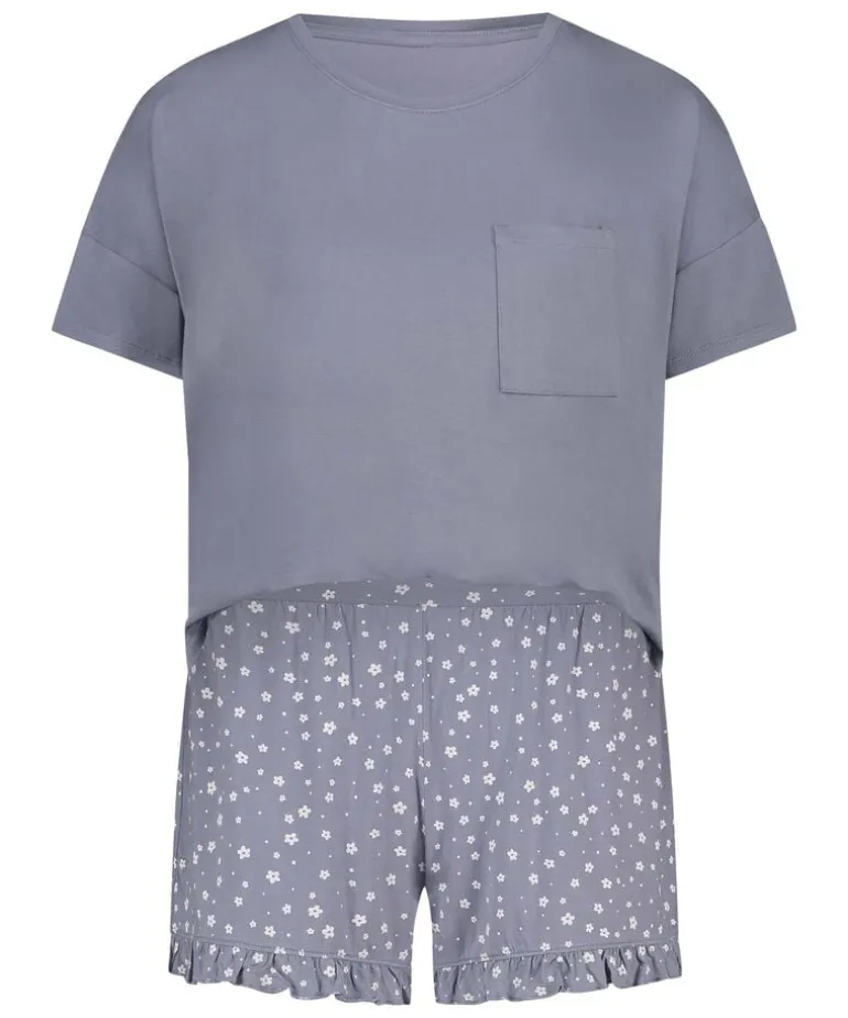 Short Pyjama Set - Purple