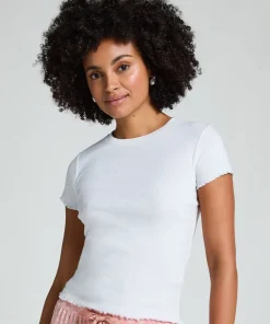 Short Sleeve Cotton Shirt - White