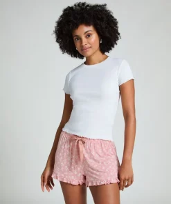 Short Sleeve Cotton Shirt - White