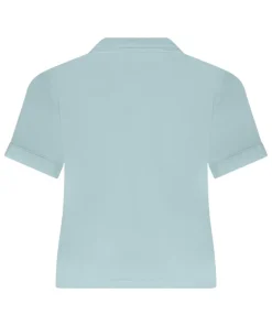 Short Sleeve Velour Jacket - Green
