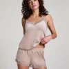 Short Velours Lace - Beige
