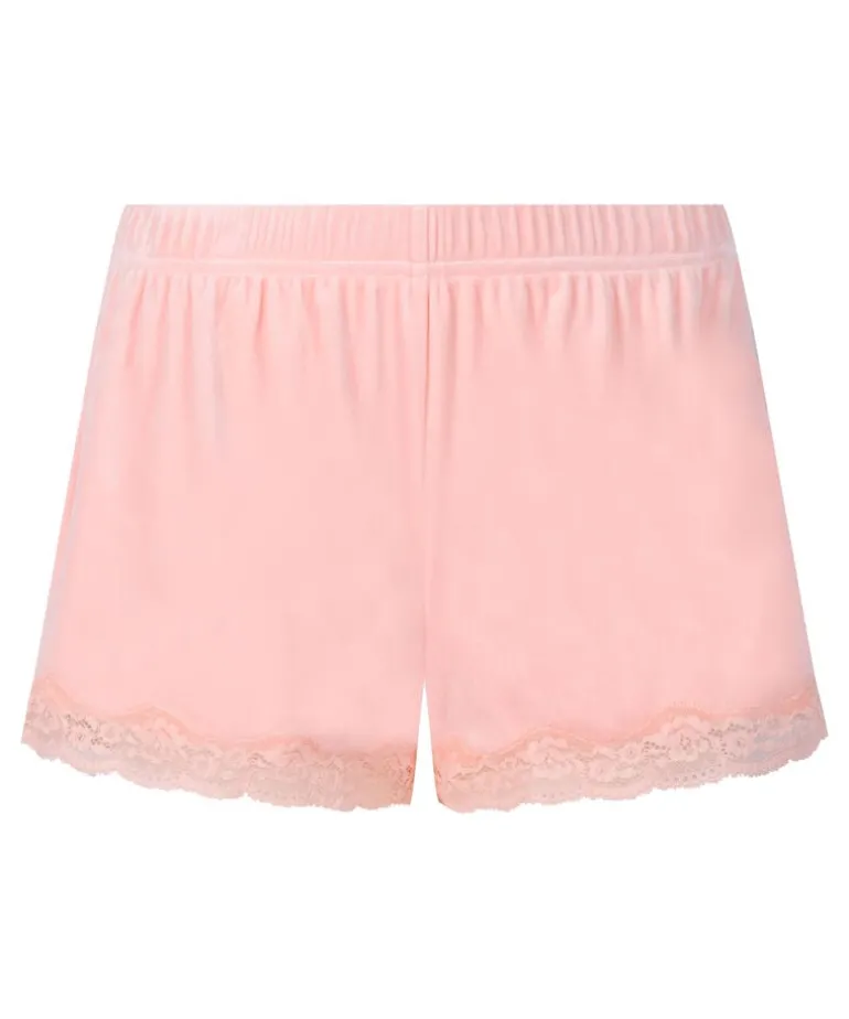 Short Velours Lace - Pink
