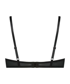 Sia Padded Underwired push-up Bra - Black