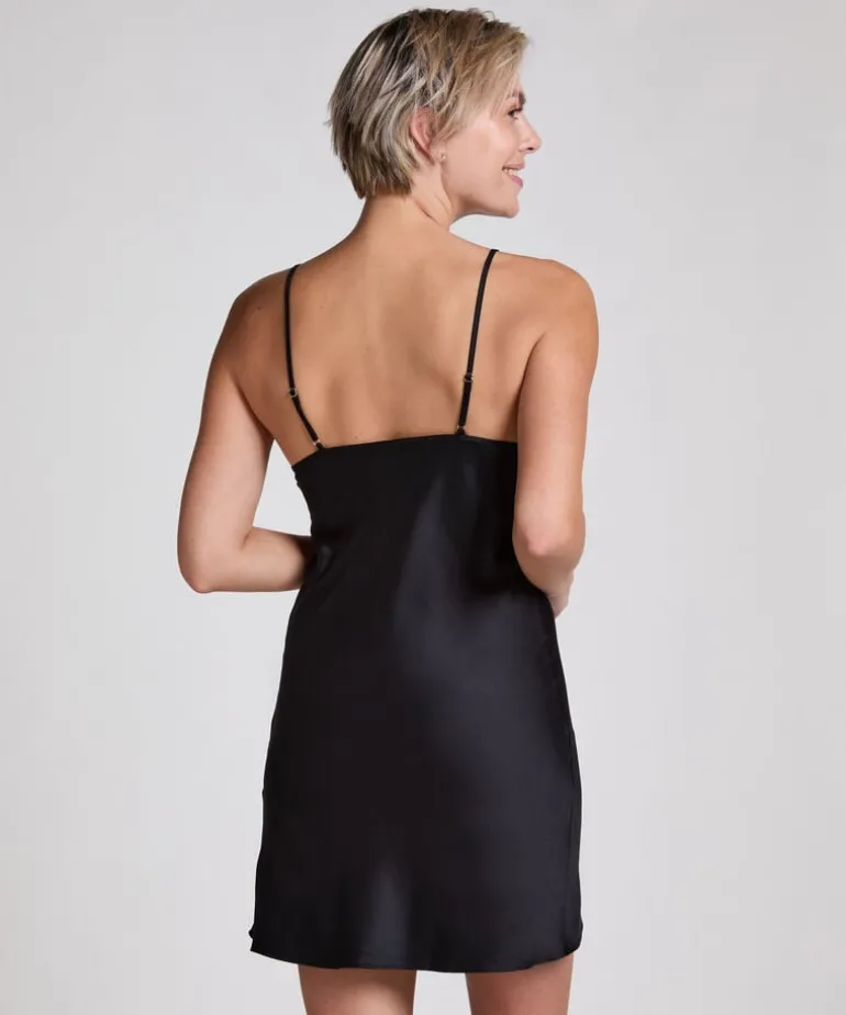 Slipdress Lace - Black