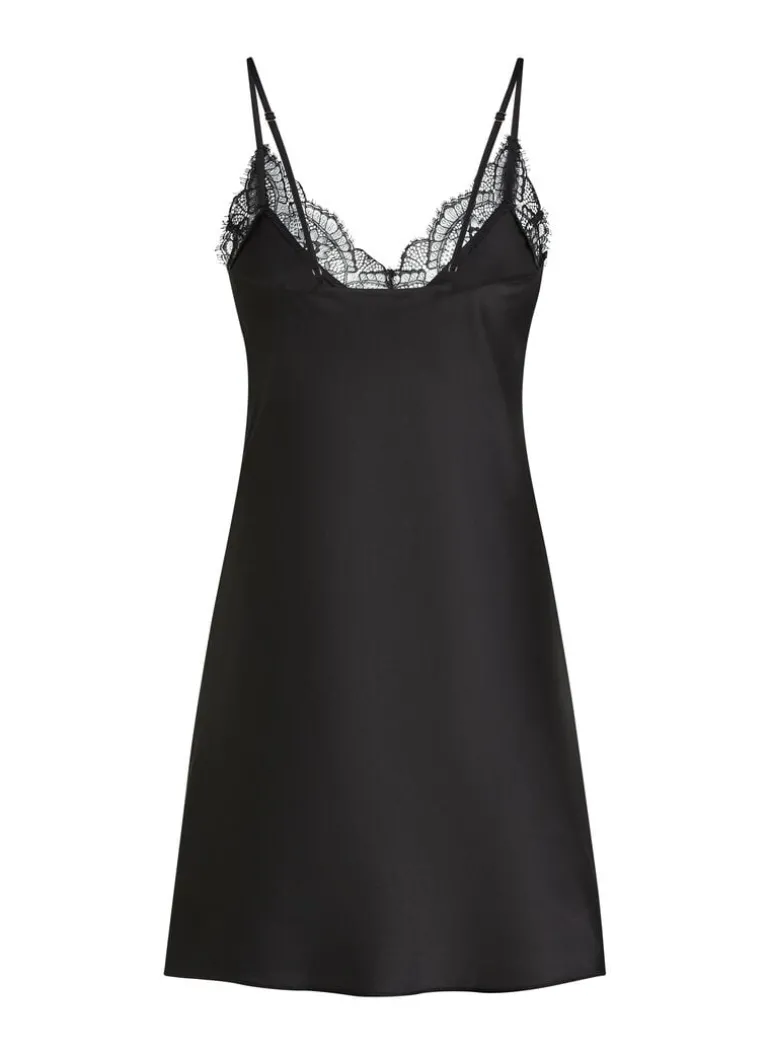 Slipdress Lace - Black