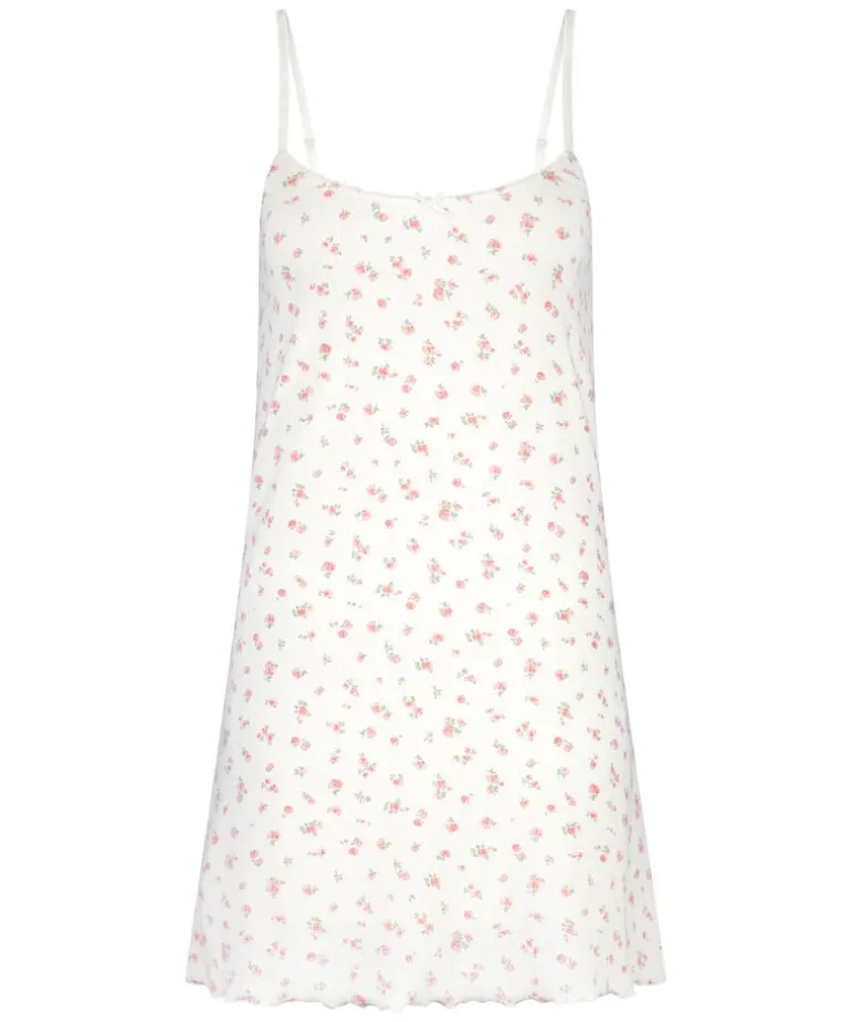 Slipdress Pointelle - White