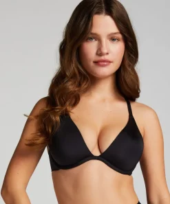Smooth Non-Padded Underwired Bra - Black