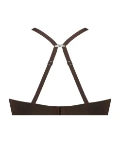 Smooth Non-Padded Underwired Bra - Brown