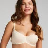 Smooth Padded Underwired Bra - Beige