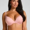 Smooth Padded Underwired Push-Up Bra - Pink