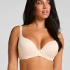 Smooth Padded Underwired Bra - Beige
