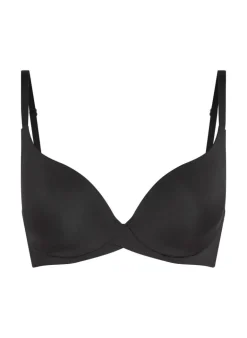 Smooth Padded Underwired Bra - Black