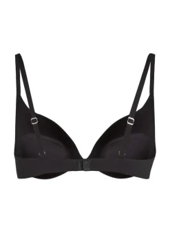 Smooth Padded Underwired Push-Up Bra - Black
