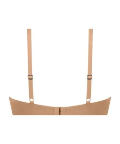 Smooth Padded Underwired Bra - Brown