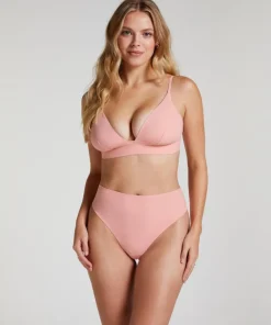 Smooth Triangle Bralette - Pink