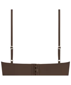 Smooth Triangle Bralette - Brown