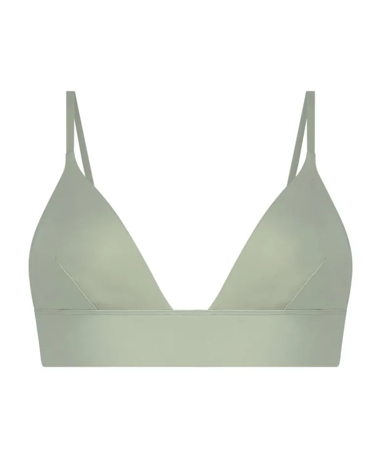 Smooth Triangle Bralette - Green
