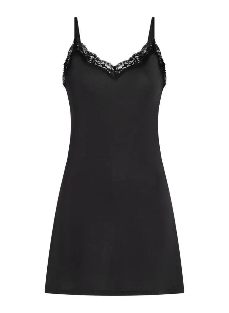 Smoothing underdress lace - Black