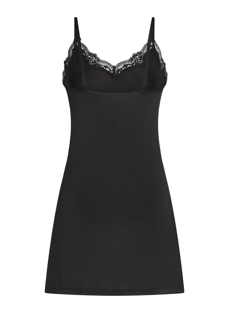 Smoothing underdress lace - Black