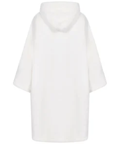 Snuggle Fleece Lounge Dress - White