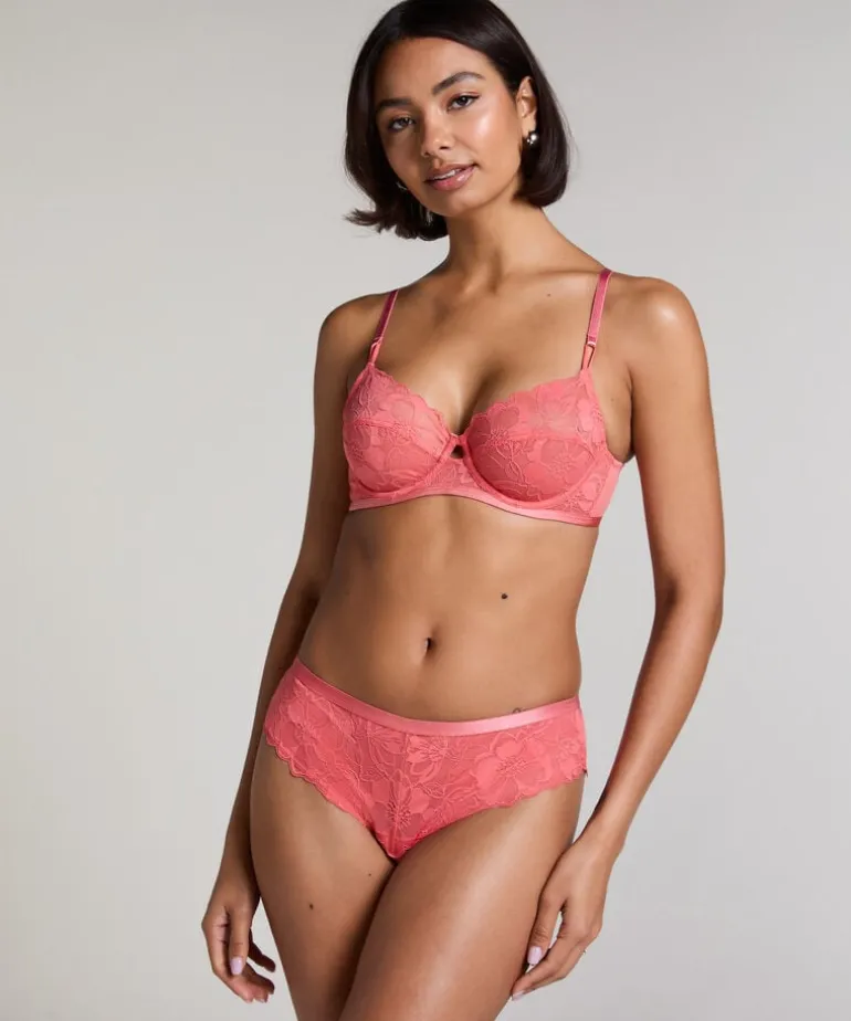 Sophia Non-Padded Underwired Bra - Pink