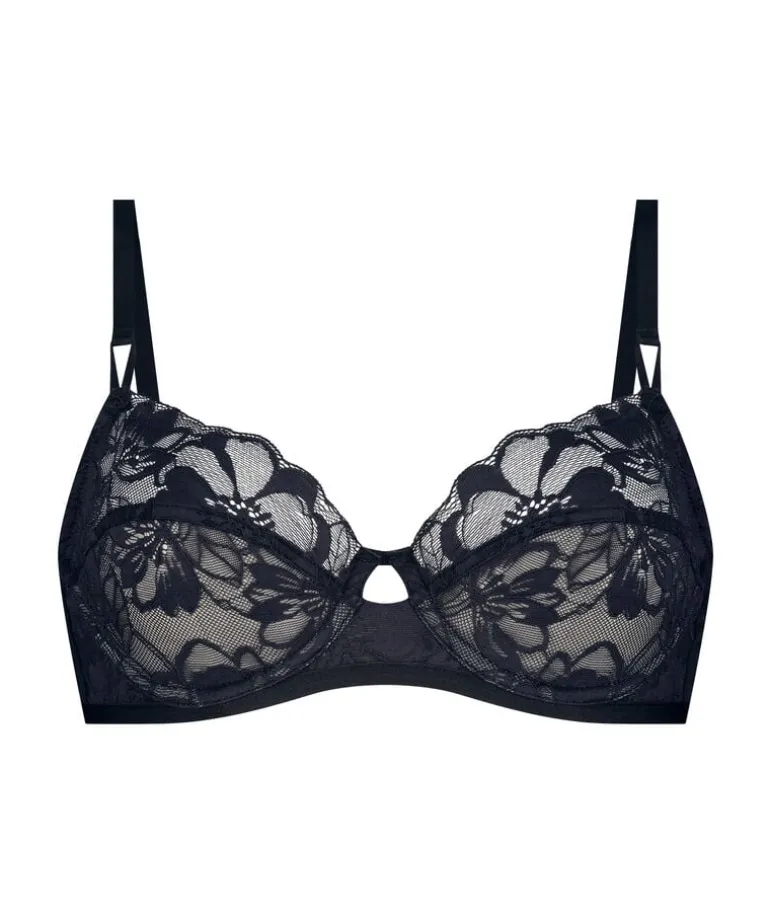 Sophia Non-Padded Underwired Bra - Black