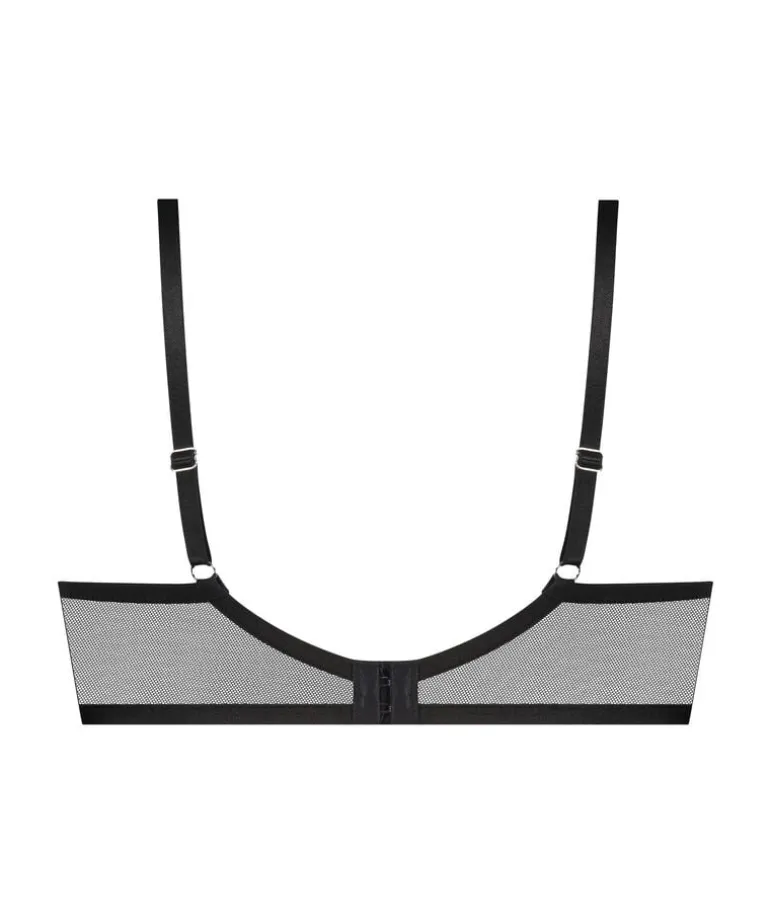 Sophia Non-Padded Underwired Bra - Black