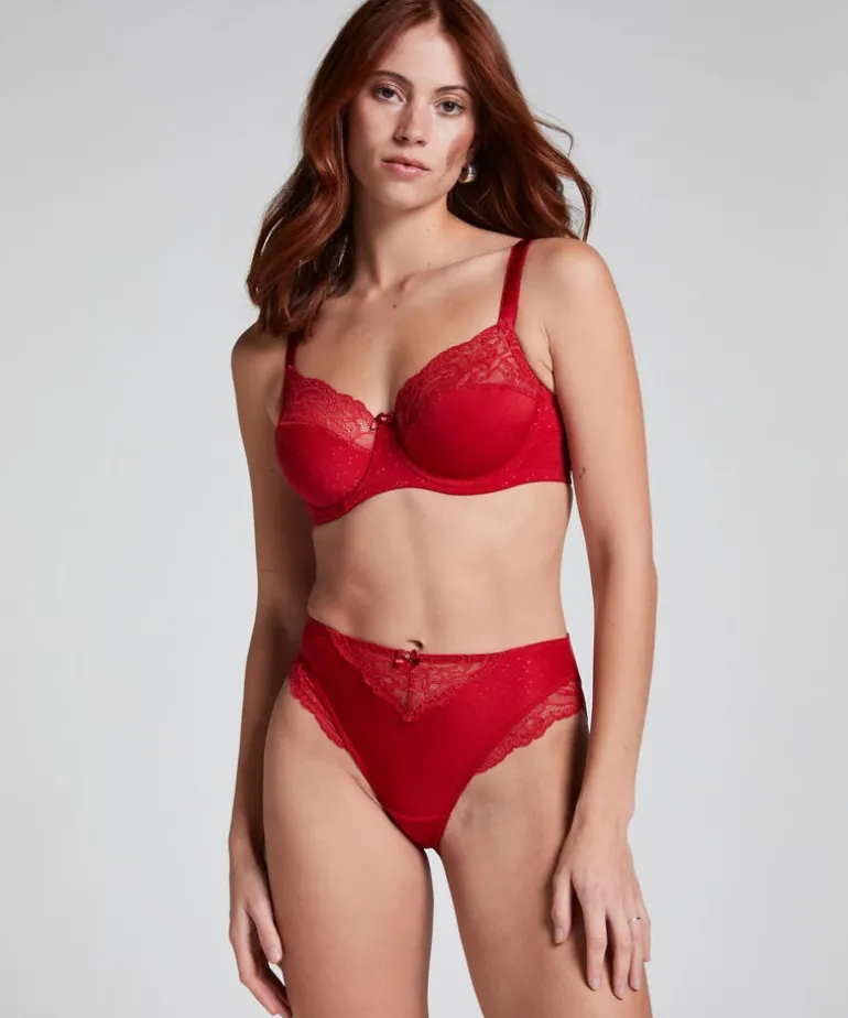 Sophie high knickers - Red