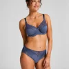 Sophie Non-Padded Underwired Bra - Blue