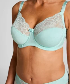 Sophie Non-Padded Underwired Bra - Blue