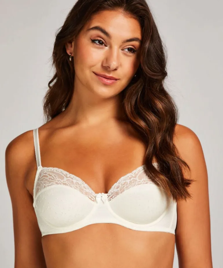 Sophie Non-Padded Underwired Bra - White