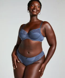 Sophie Non-Padded Underwired Bra - Blue