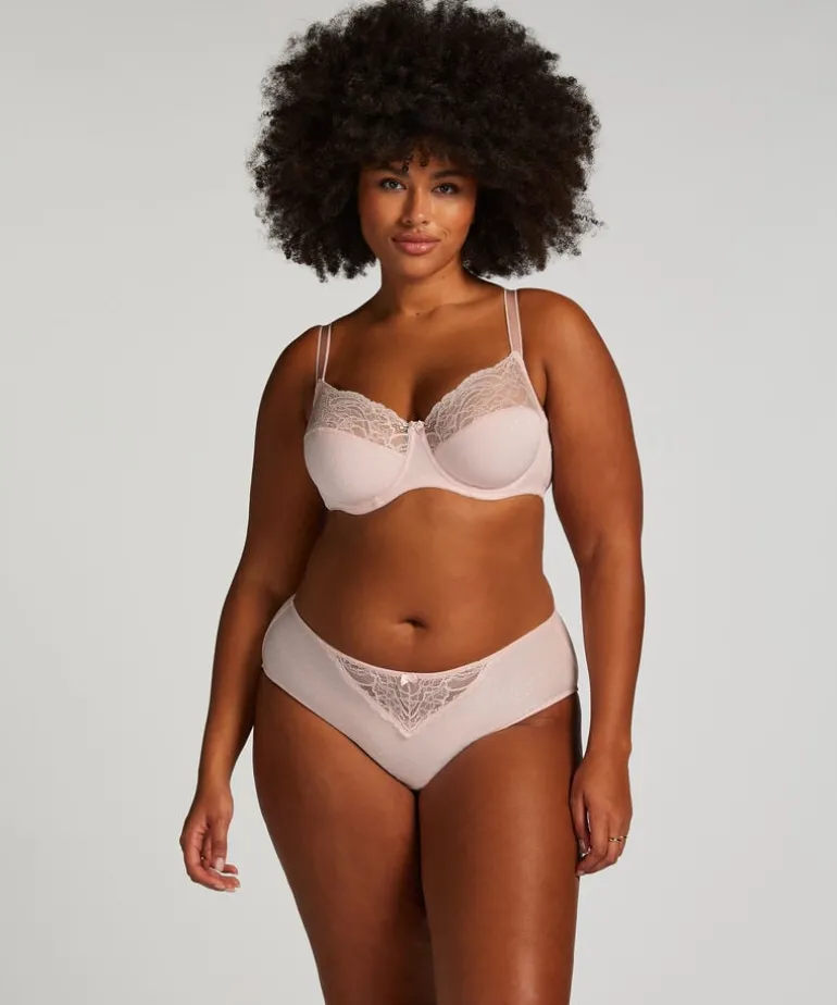Sophie Non-Padded Underwired Bra - Pink