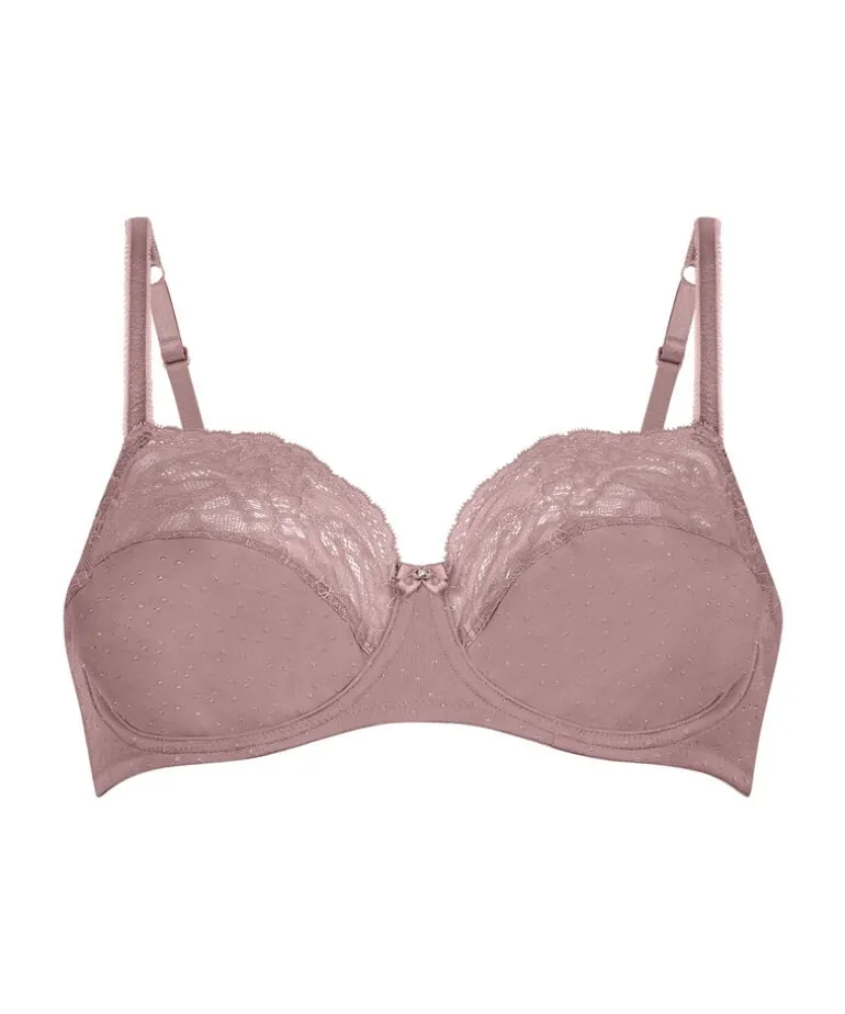 Sophie Non-Padded Underwired Bra - Pink