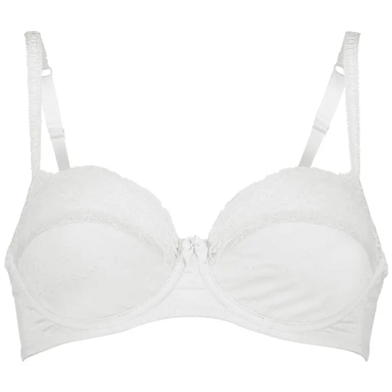 Sophie Non-Padded Underwired Bra - White