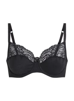 Sophie Non-Padded Underwired Bra - Black