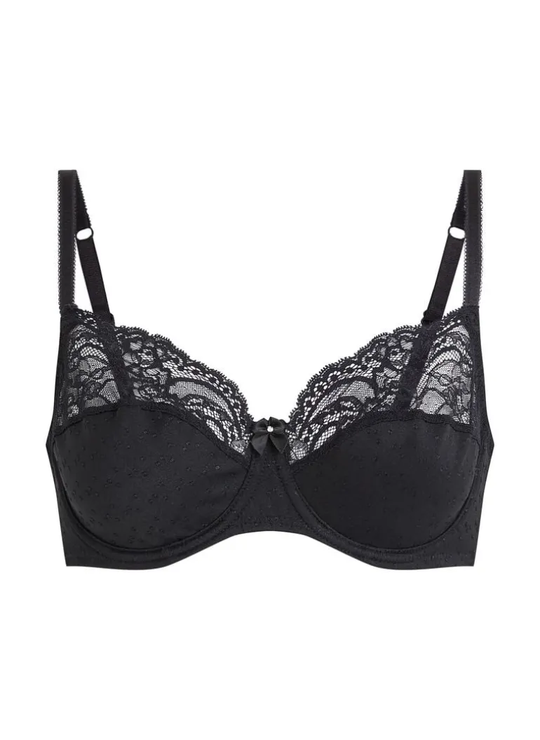 Sophie Non-Padded Underwired Bra - Black