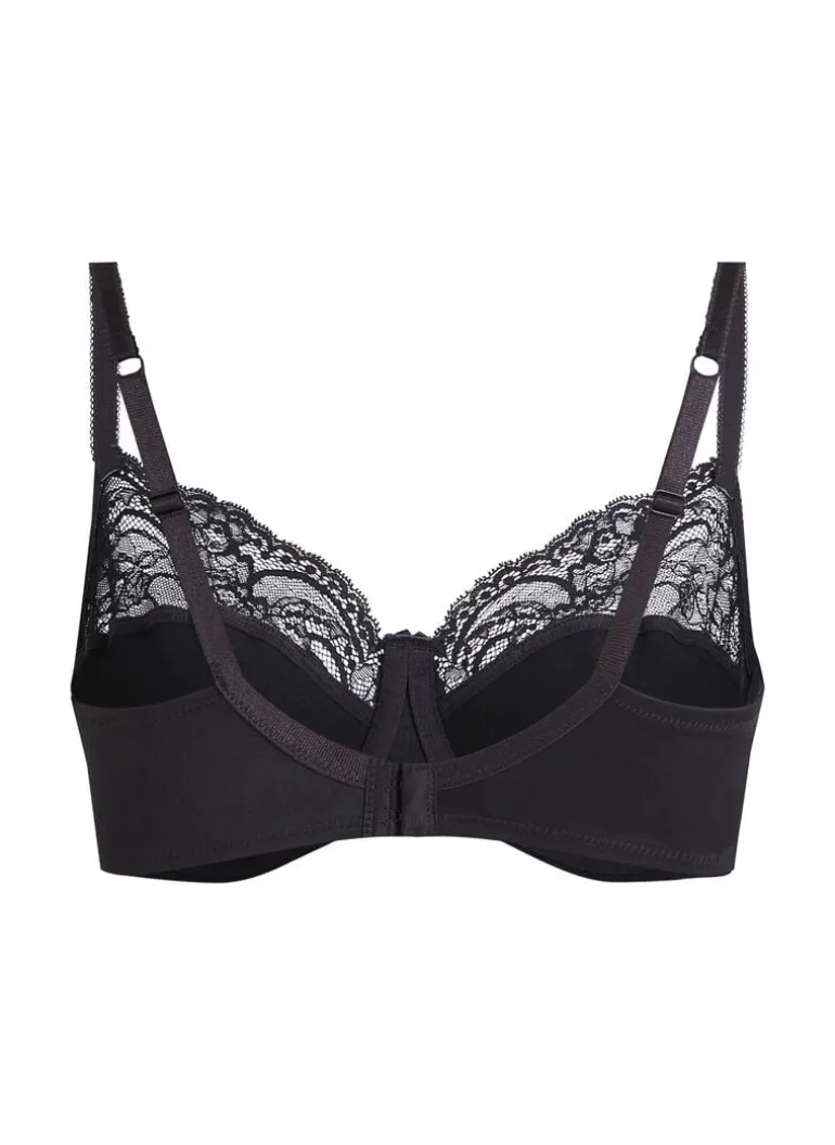 Sophie Non-Padded Underwired Bra - Black