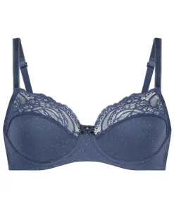 Sophie Non-Padded Underwired Bra - Blue