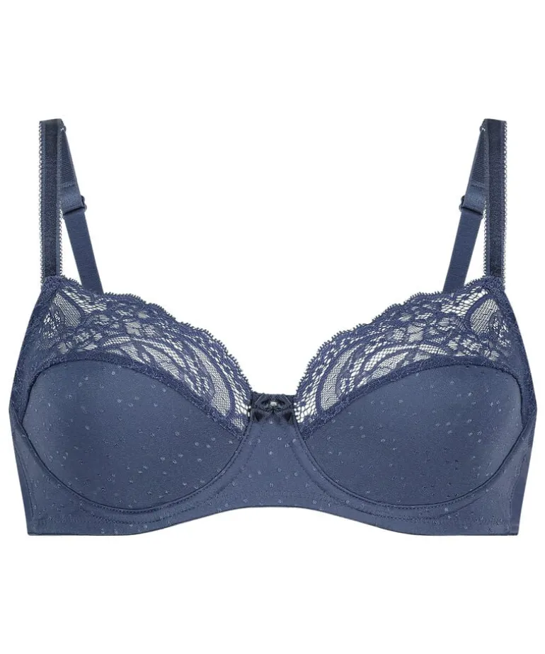 Sophie Non-Padded Underwired Bra - Blue