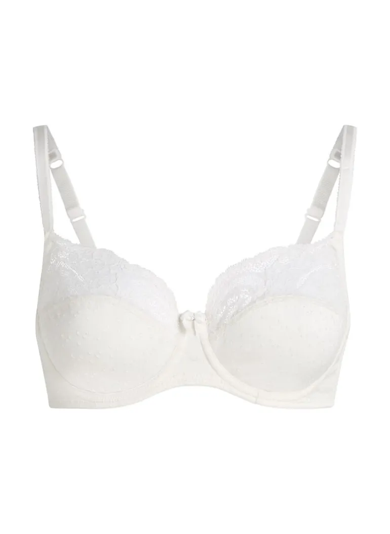 Sophie Non-Padded Underwired Bra - White