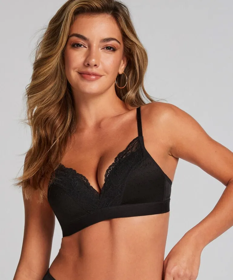 Sophie Padded Non-Underwired Bra - Black