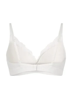 Sophie Padded Non-Underwired Bra - White